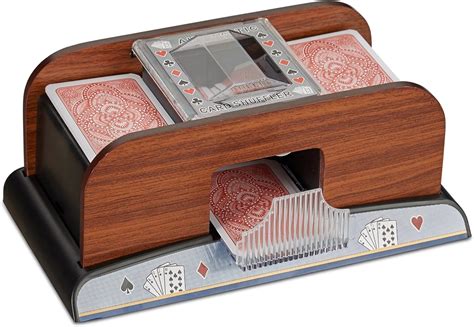 2 deck card shuffler